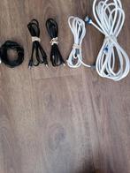 COAX KABELS 5 STUKS, Ophalen of Verzenden, Nieuw, 5 tot 10 meter, Overige kabels