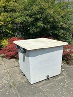 Quarantaine bak - polyester filter bak - 105 x 105 cm, Ophalen, Gebruikt, Vijverbak