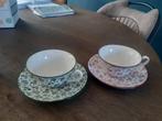 Regout Annam Kop en Schotels - 2 Sets, Antiek en Kunst, Antiek | Servies los, Ophalen of Verzenden