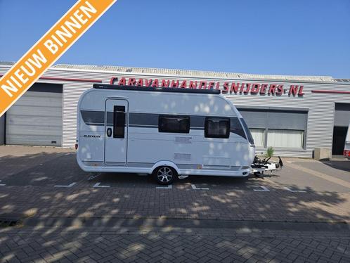 Hobby De Luxe 440 SF SF440 Blackline, Caravans en Kamperen, Caravans, Particulier, tot en met 4, 1000 - 1250 kg, Treinzit, Hobby