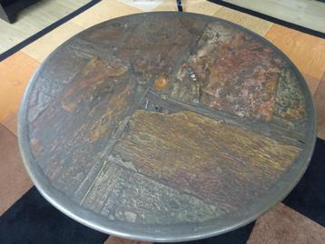 Paul Kingma - Gesigneerde ronde tafel(117 cm) uit 1989 beschikbaar voor biedingen