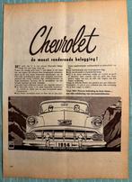 Advertentie 1954 Chevrolet, Verzenden, Zo goed als nieuw, Auto's