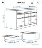 IKEA Trofast Kast - Opbergcombinatie, Kinderen en Baby's, Kinderkamer | Commodes en Kasten, Ophalen, Gebruikt, Kast, 75 tot 100 cm