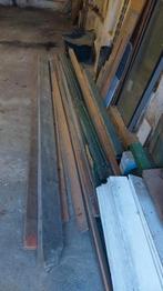 Balken, pallets en metsel/beton/ondersabelingsmortel., Tuin en Terras, Palen, Balken en Planken, Ophalen, Gebruikt, 250 cm of meer