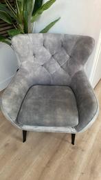 Grijze olifantsoor fauteuil (bomba sidd) zitmaxx, Huis en Inrichting, Fauteuils, Verzenden, Zo goed als nieuw, 75 tot 100 cm