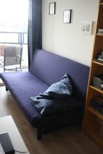 Slaapbank, Huis en Inrichting, Ophalen, Gebruikt, Tweepersoons, Zwart