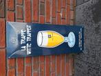 La trappe emaille, Verzamelen, Biermerken, Ophalen of Verzenden, Gebruikt, Reclamebord, Plaat of Schild, La Trappe