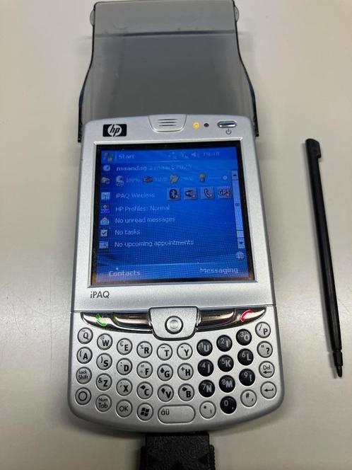 HP Ipaq hw6915, Telecommunicatie, Pda's, Gebruikt, Windows Mobile, Overige merken, Gps-ontvanger, Internet, Met stylus of aanraakpen