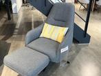 Xooon Oviedo fauteuil hoge rug incl hocker, Ophalen, Zo goed als nieuw, Metaal, 50 tot 75 cm