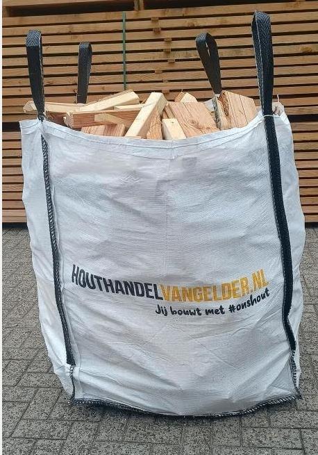 Brandhout in bigbags, Tuin en Terras, Haardhout, Blokken, Overige houtsoorten, Minder dan 3 m³, Ophalen