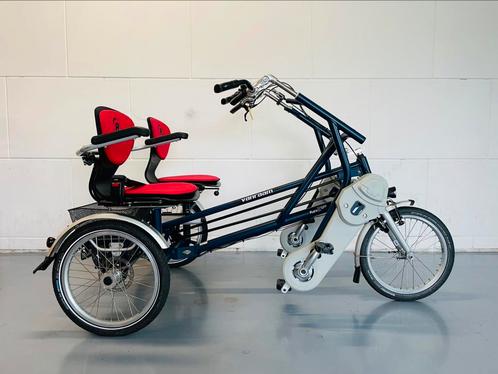 Mooie Van Raam Fun2Go elektrische duofiets, 12mnd garantie!, Fietsen en Brommers, Fietsen | Driewielfietsen, Zo goed als nieuw