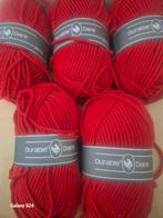 Rode Durable Dare Wol - 5 Bollen, Ophalen of Verzenden, Nieuw, Breien of Haken, Wol of Garen