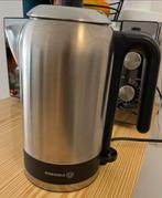 Korkmaz Tria Waterkoker - 1.6L RVS, 1 tot 2 liter, Ophalen of Verzenden, Zo goed als nieuw, Draadloos