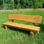 Nog 1 mooie eiken boomstambank, tuinbank, Tuin en Terras, Tuinbanken, Ophalen, Nieuw, Hout