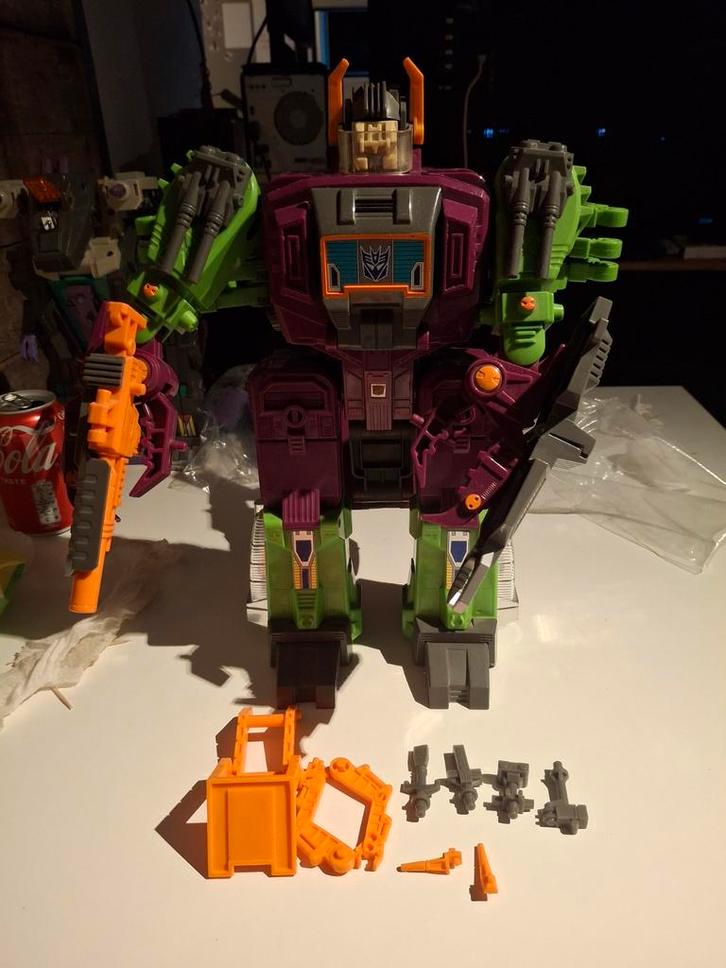 Transformer G1 Headmasters Scorponok 1987, Verzamelen, Transformers, Gebruikt, G1, Ophalen of Verzenden