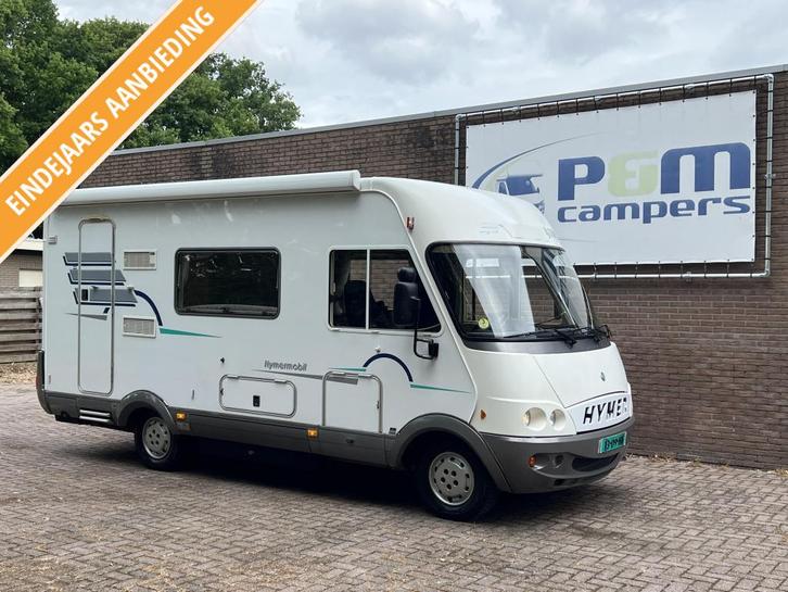 Hymer B584 | 2002 | Maxi Chassis 2.8 JTD | incl.stalling |, Caravans en Kamperen, Campers, Bedrijf, tot en met 3, Integraal, Hymer