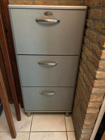 Malibu Schoenenkast - Grijs/Zilver beschikbaar voor biedingen