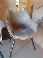 8 st. stoelen, Huis en Inrichting, Stoelen, Ophalen, Zo goed als nieuw, Grijs, Vijf, Zes of meer stoelen