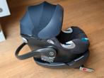Cybex Aton Q Platinum + Isofix base | blauw | zeer veilig, Gebruikt, Isofix, 0 t/m 13 kg, Ophalen