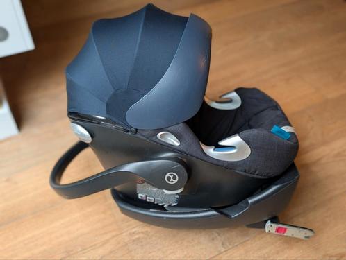 Cybex Aton Q Platinum + Isofix base | blauw | zeer veilig, Kinderen en Baby's, Autostoeltjes, Gebruikt, Overige merken, 0 t/m 13 kg