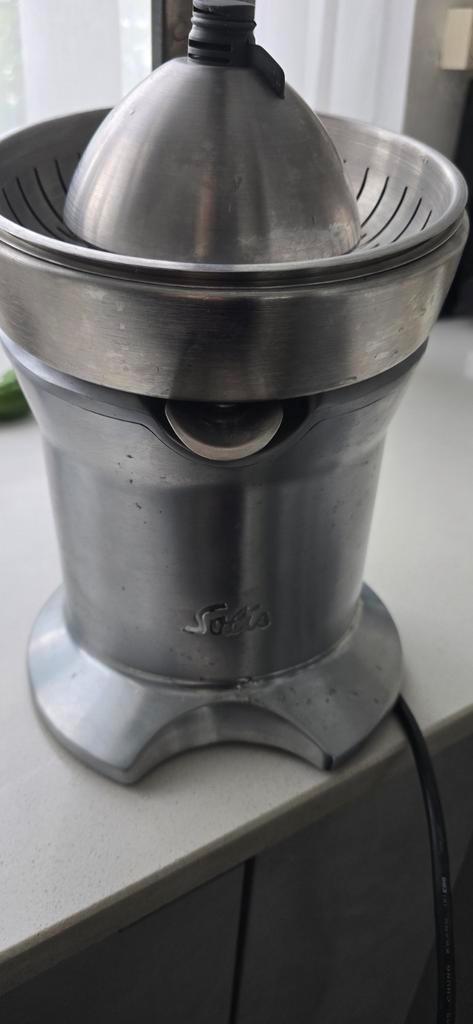 Solis Citruspers - Gebruikt, Witgoed en Apparatuur, Juicers, Gebruikt, Citruspers, Elektrisch, Ophalen of Verzenden
