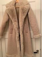 Te Koop en Nieuw: Warme Winterjas gevoerd met bont maat xs/s, Verzenden, Nieuw, Maat 36 (S), Beige