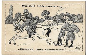 Bulmans Mobilisatietijd. "Bulmans gaat Paardrijden" beschikbaar voor biedingen