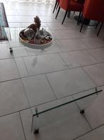 glazen salontafels, 50 tot 100 cm, Verzenden, Rond, 50 tot 100 cm