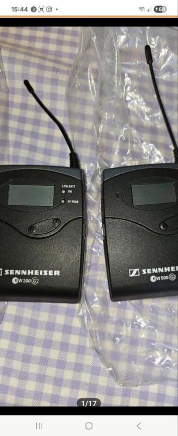 Sennheiser  sk 100g2  plus 300g2 en 500g2 beschikbaar voor biedingen