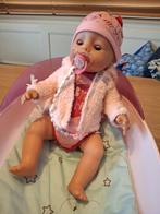 Baby Born pop met schommelstoel en accessoires, Verzamelen, Ophalen, Zo goed als nieuw, Babypop