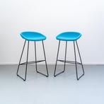 6 Hay About a stool AAS38 barkruk 75 cm Blauw, Huis en Inrichting, Barkrukken, Nieuw, 60 tot 90 cm, Metaal, 5 krukken of meer