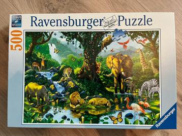 Leuke dieren puzzel 500 stukjes 