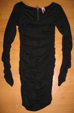 Zwarte jurk Jacky Luxury 38/M., Zwart, Ophalen of Verzenden, Zo goed als nieuw, Boven de knie