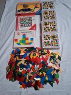 Partij houten mosaic., Ophalen of Verzenden, Gebruikt