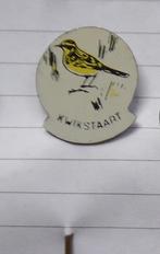 Pin - Kwikstaart, Verzamelen, Speldjes, Pins en Buttons, Ophalen, Zo goed als nieuw, Dier of Natuur, Speldje of Pin
