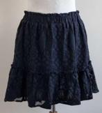 Drole de Copine zwarte kanten rok mt. M/L, Maat 38/40 (M), Zwart, Ophalen of Verzenden, Zo goed als nieuw