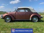 Volkswagen Kever Champagne Ed. cabriolet | Route 66 Auctions, Auto's, Oldtimers, Lederen bekleding, Overige carrosserieën, Bruin