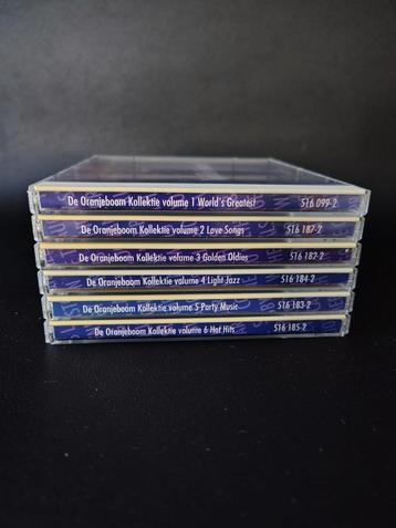 Oranjeboom cd Kollektie, Collectie volume 1 t/m 6 beschikbaar voor biedingen