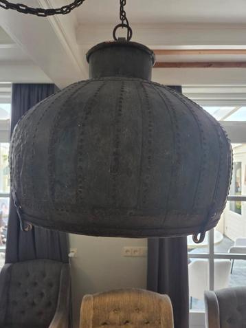Stoere Metalen Hanglamp - Industrieel Design beschikbaar voor biedingen