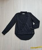 Josh V overslag blouse zwart Xs 36, Kleding | Dames, Blouses en Tunieken, Zwart, Ophalen of Verzenden, Zo goed als nieuw, Maat 34 (XS) of kleiner