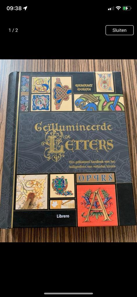 Geillumineerde letters-Margaret Morgan, Boeken, Hobby en Vrije tijd, Gelezen, Ophalen of Verzenden