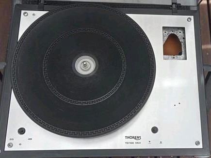 Thorens TD-166MK2 (DONOR), Audio, Tv en Foto, Platenspelers, Zo goed als nieuw, Thorens, Ophalen of Verzenden