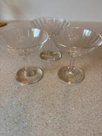 Antieke Likeurglaasjes - Set van 3, Antiek en Kunst, Antiek | Glas en Kristal, Ophalen of Verzenden
