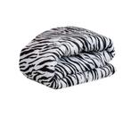 Zelesta Wonderbed Zebra - 2-in-1 Dekbed 140x200, Eenpersoons, Zwart, Nieuw, Ophalen of Verzenden