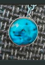 Ketting Wolf, Verzenden, Nieuw, Zilver, Met hanger