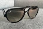NIEUWSTAAT zwarte RayBan rb4125 cats 5000 601/32, Ophalen, Zonnebril, Zwart, Zo goed als nieuw