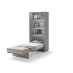 Concept opklapbed verticaal - 90x200 - Grijs, Niet ingevuld, Niet ingevuld, Niet ingevuld
