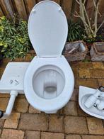 Toilet compleet met stortbak en fontein. In goede staat!!, Doe-het-zelf en Verbouw, Ophalen, Gebruikt, Steen, Toilet