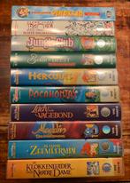 9 Disney VHS banden + pinokkio-VHS, Cd's en Dvd's, VHS | Kinderen en Jeugd, Tekenfilms en Animatie, Alle leeftijden, Ophalen of Verzenden