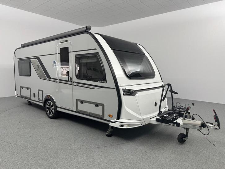 Knaus Sudwind 540 UE 60 Years Mover Cassetteluifel, Caravans en Kamperen, Caravans, Bedrijf, tot en met 4, Rondzit, Knaus, 2 aparte bedden